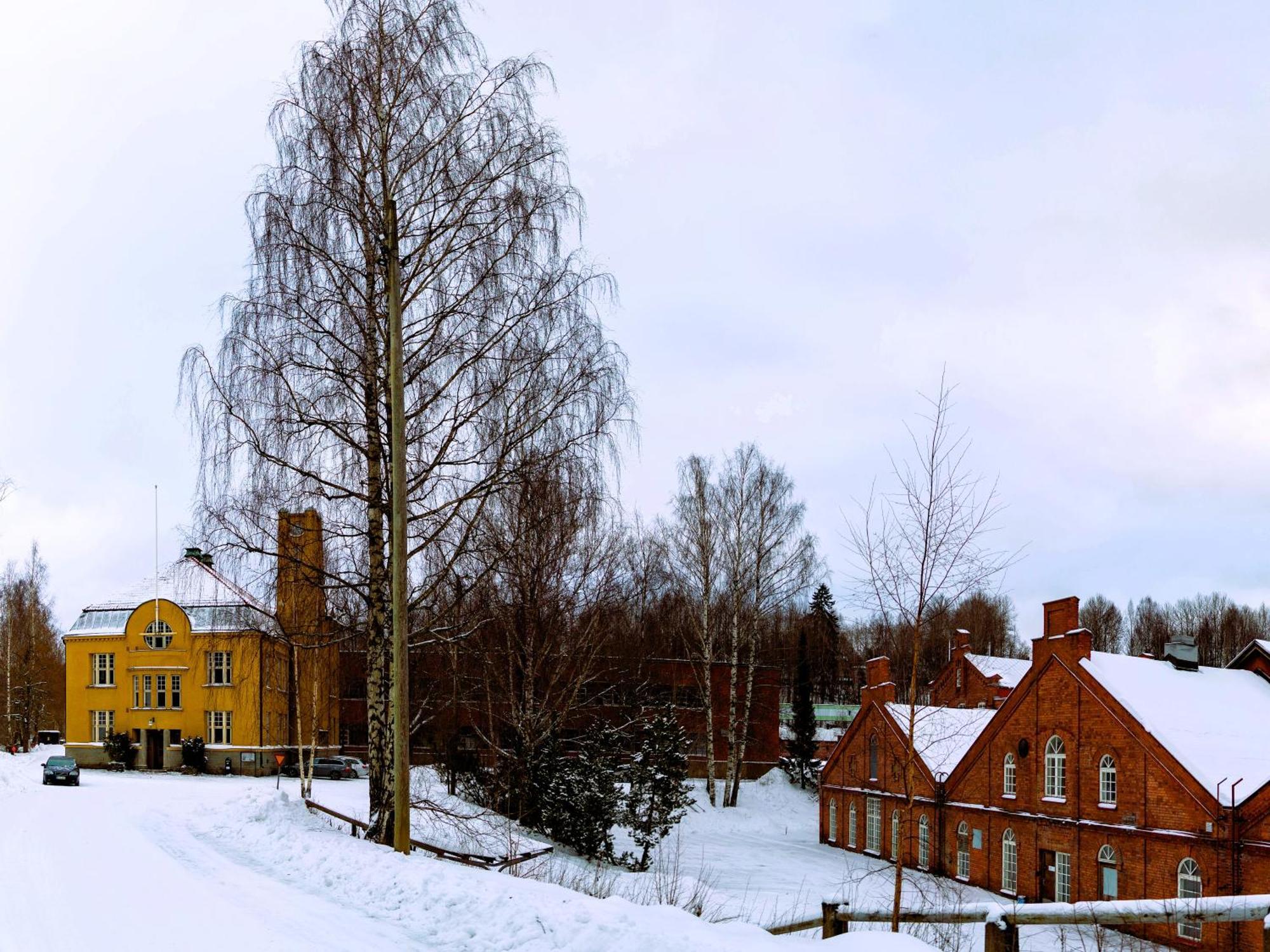 Tehdassaari Nokia Hq - Paeaekonttori Aparthotel Bagian luar foto