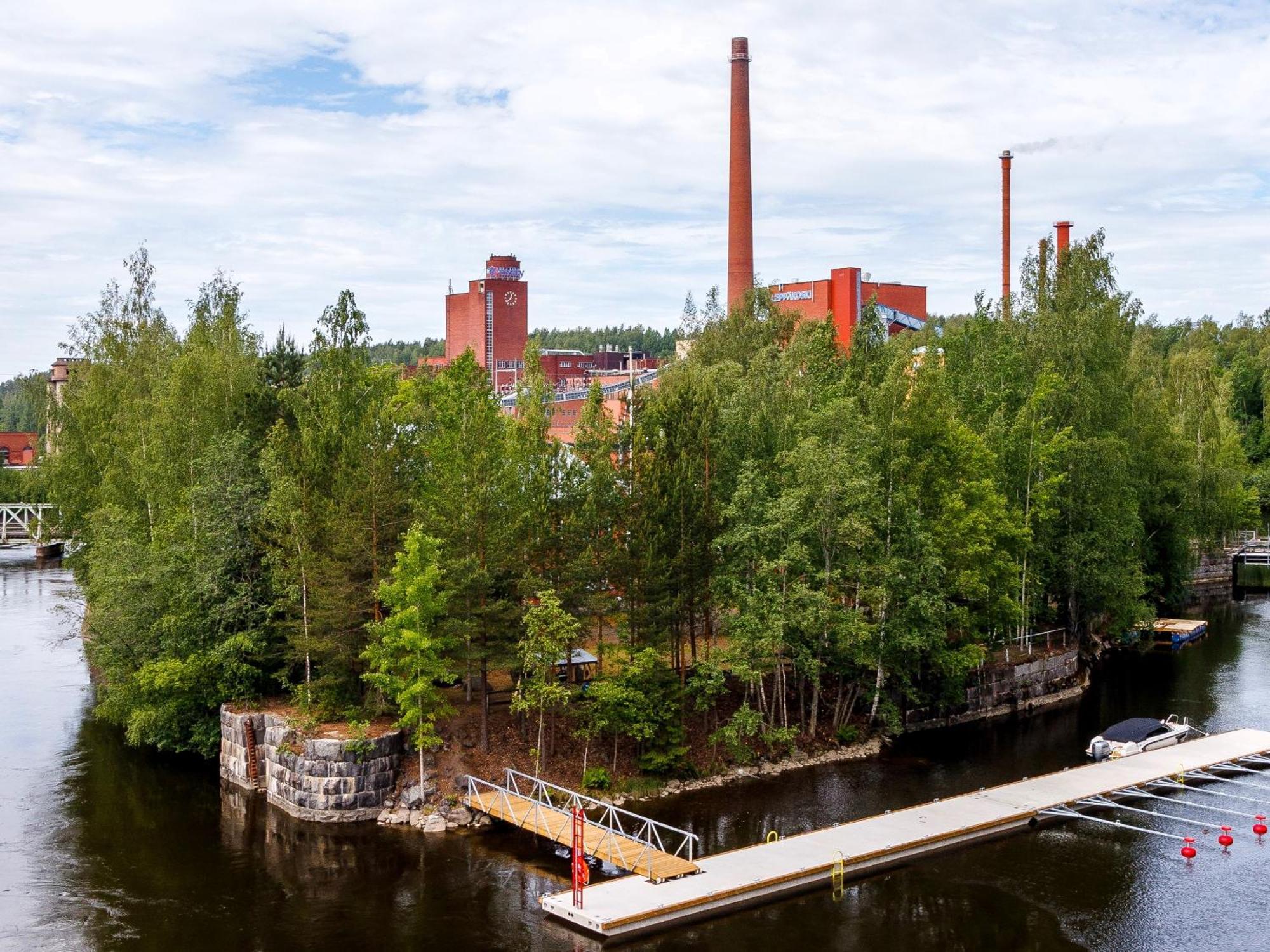 Tehdassaari Nokia Hq - Paeaekonttori Aparthotel Bagian luar foto